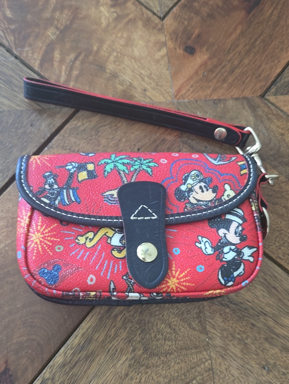 Disney Cruise Line Dooney & Bourke Wristlet Clutch - Picture 1 of 9